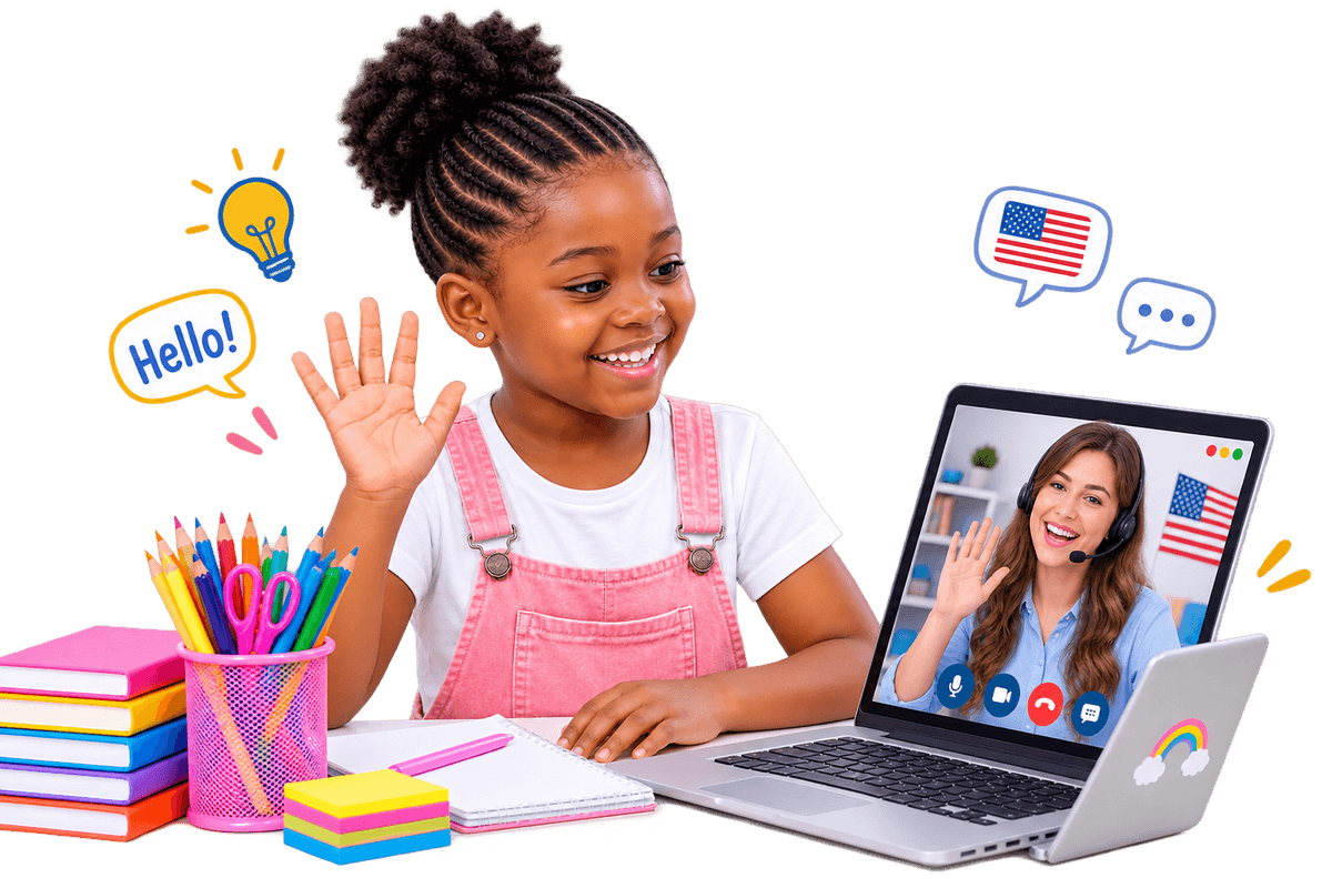 Child learning online